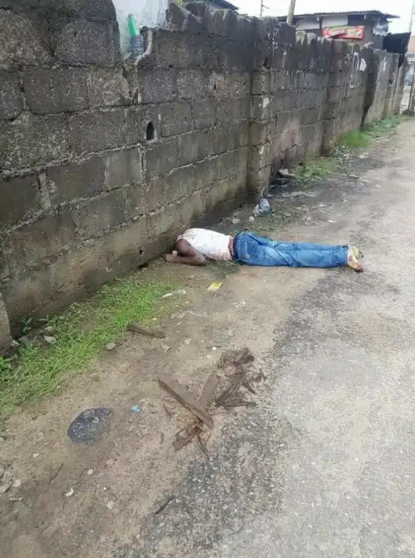 Young Man Beheaded " In Style " Along NTA Road, Rivers State By Suspected Ritualists (Photo)